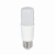 LED lámpa , égő , henger , T45 , E27 foglalat , 15 Watt , meleg fehér , Stick