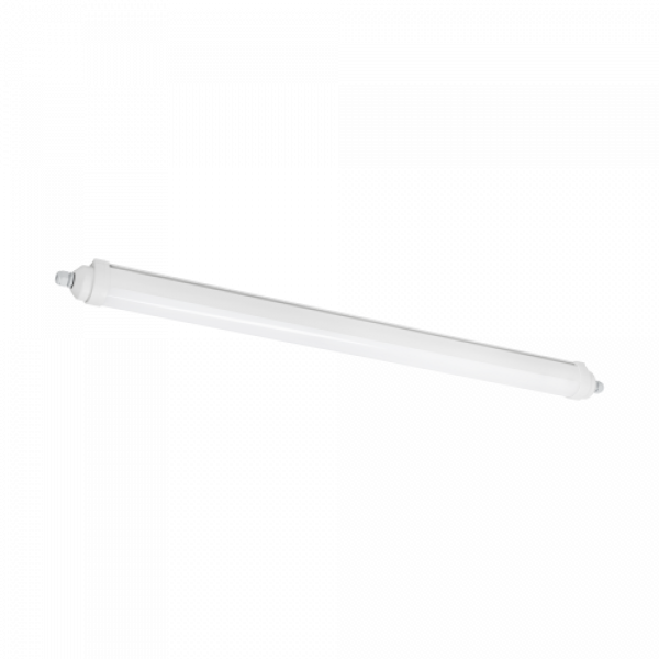 LED lámpatest , 23W , 109 cm , természetes fehér , kompakt armatúra , por- és páravédett , sorkapcsos , IK10 , IP65 , EGLO , 901559