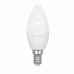 LED lámpa , égő , gyertya ,  E14 foglalat , 6W , meleg fehér , COSMOLED , 10 darabos csomagban