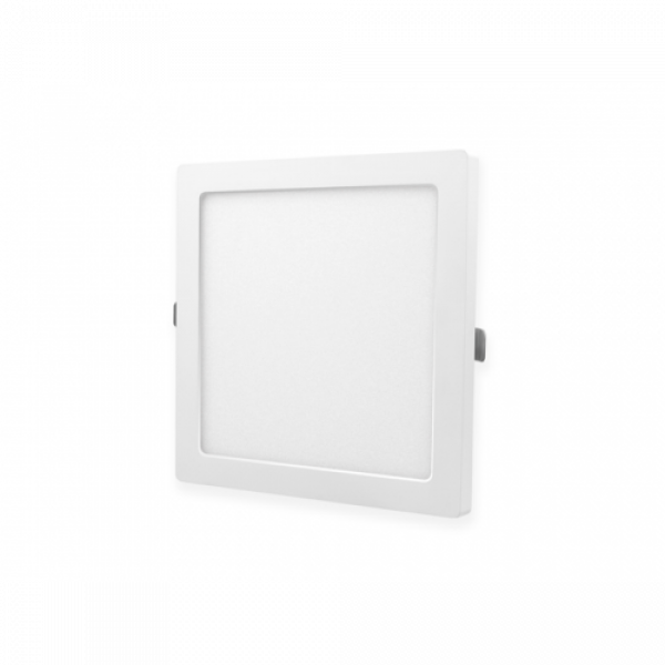 LED panel , 12W , Ultra Slim , univerzális , EasyFix , négyzet , természetes fehér , CSOMAGOLÁSSÉRÜLT